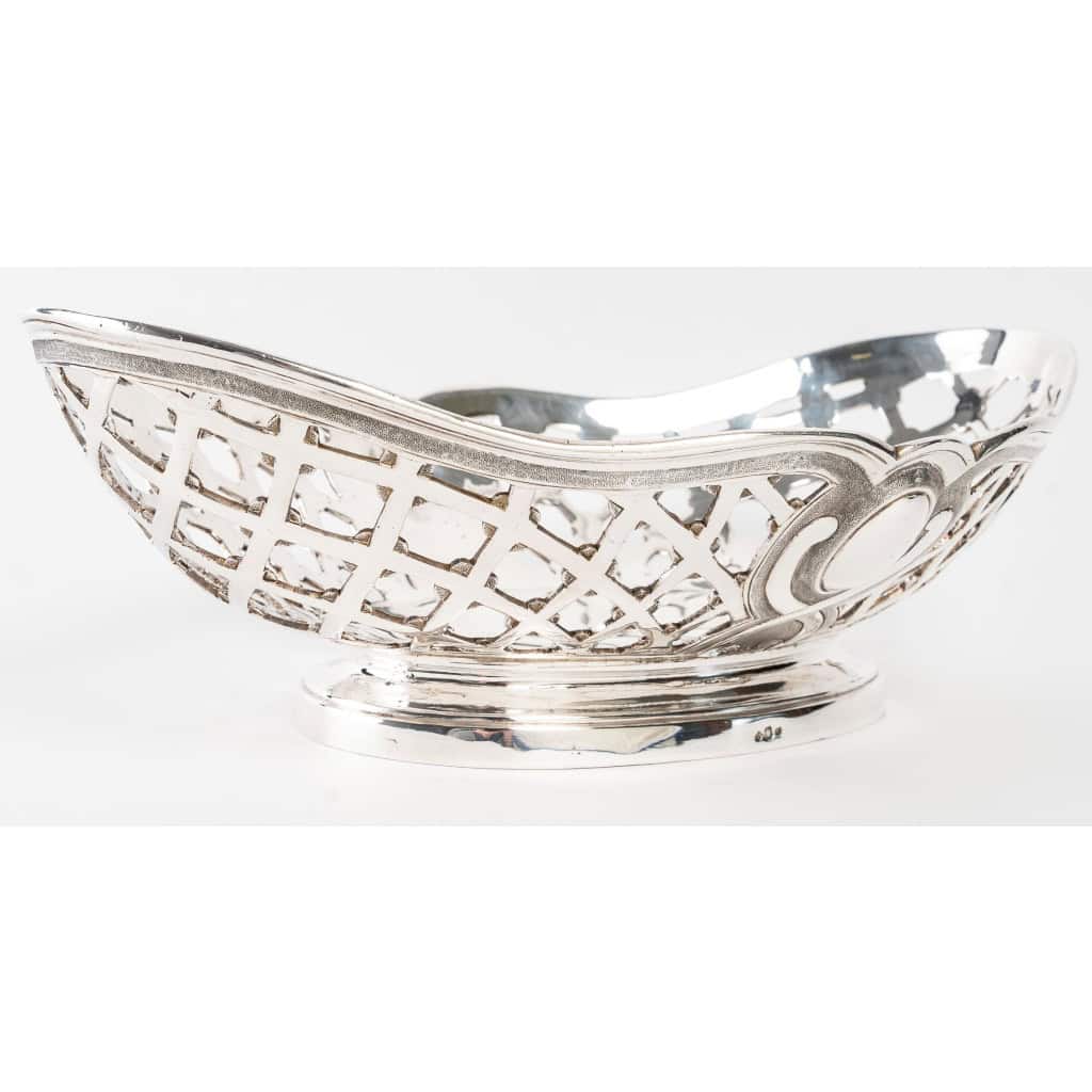 SOUCHE-LAPPARRA Corbeille argent massif circa XXè 8