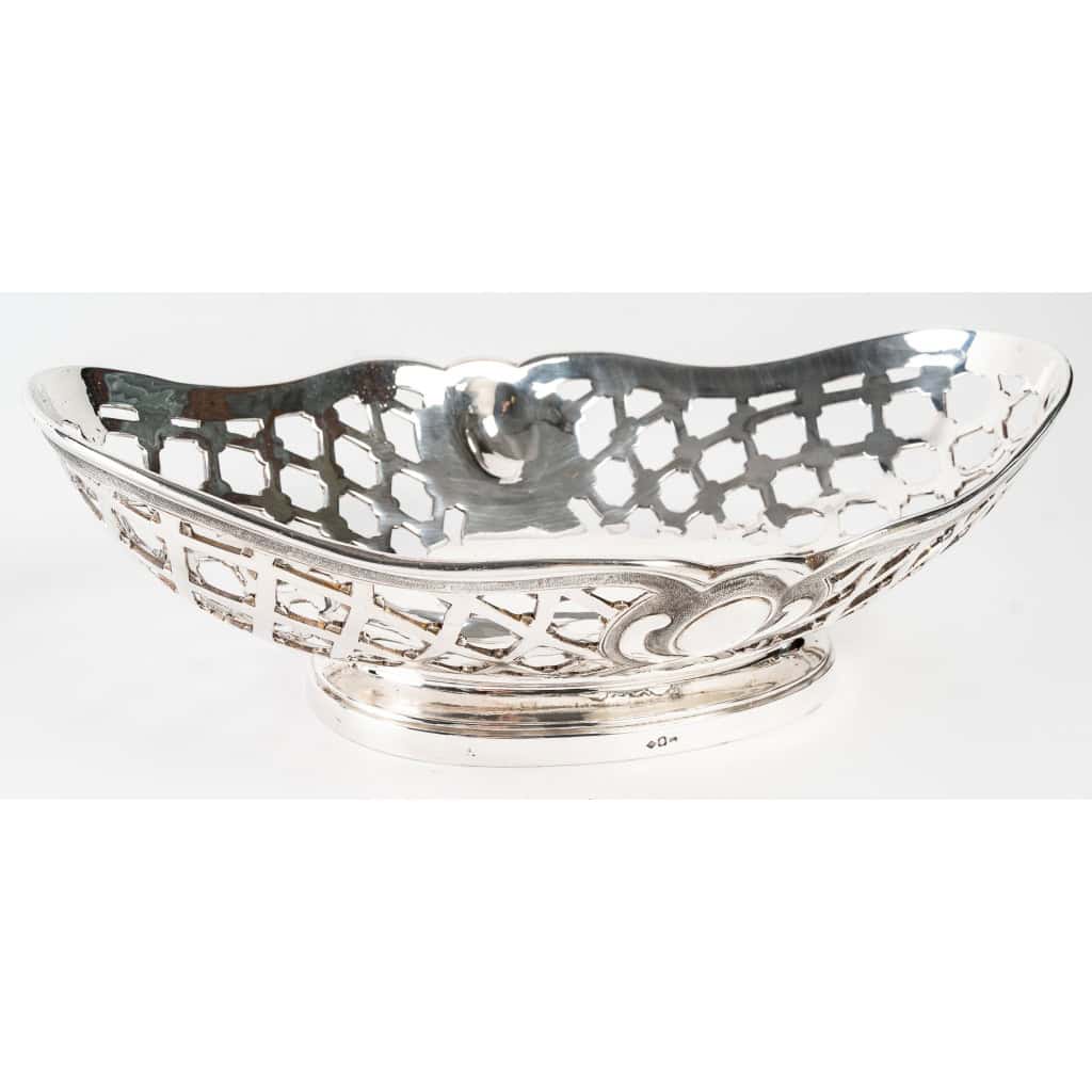 SOUCHE-LAPPARRA Corbeille argent massif circa XXè 11
