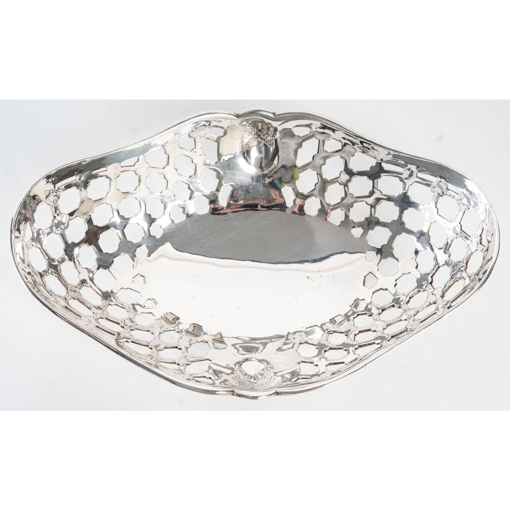 SOUCHE-LAPPARRA Corbeille argent massif circa XXè 12