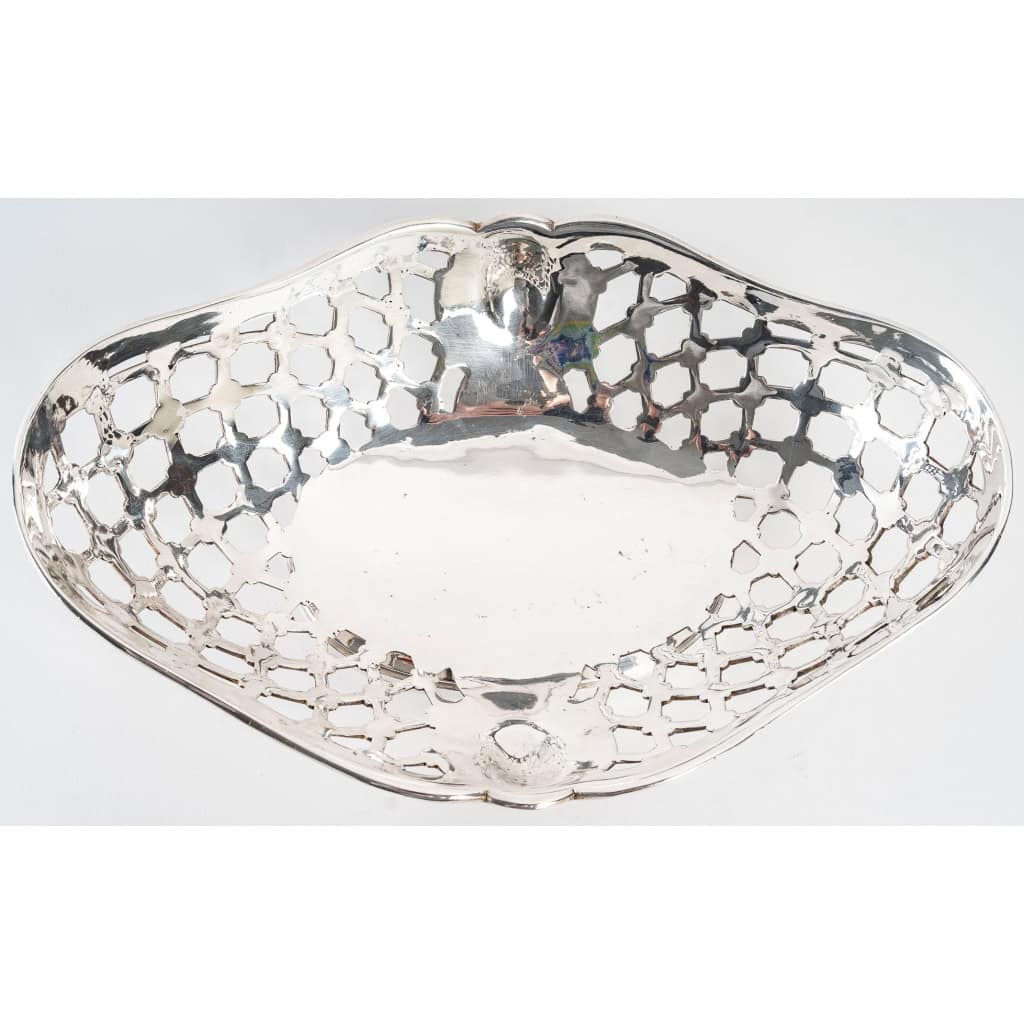 SOUCHE-LAPPARRA Corbeille argent massif circa XXè 13