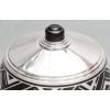 R. LINZELER Boite argent massif et émail noir époque ART DECO 20
