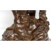 Sculpture – Jeune Fille à La Gerbe De Blé , Mathurin Moreau (1822-1912) – Bronze 24