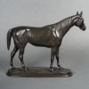 Sculpture – Jument « Mondaine » , Pierre Lenordez (1815 – 1892) – Bronze 18