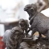 Sculpture – Famille De Mérinos , Jules Moigniez (1835 – 1894) – Bronze 17
