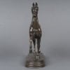 Sculpture – Cheval Antérieur Levé , Alfred Barye (1839-1895) – Bronze 14