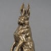 Sculpture – Lièvre à l’Arrêt , Alfred Dubucand (1828-1894) – Bronze 17