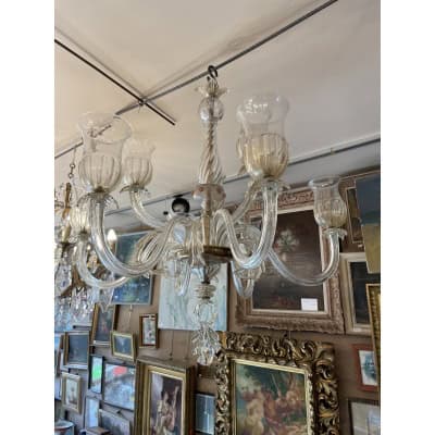LUSTRE EN VERRE DE VENISE
