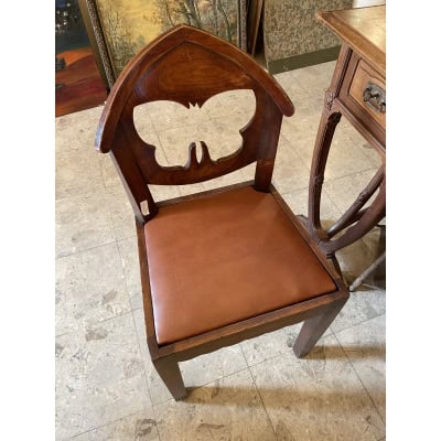 CHAISE ACAJOU