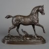 Sculpture – Étalon , Paul – Édouard Delabrièrre (1829-1912) – Bronze 11