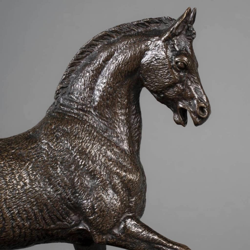 Sculpture – Étalon , Paul – Édouard Delabrièrre (1829-1912) – Bronze 8