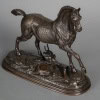 Sculpture – Étalon , Paul – Édouard Delabrièrre (1829-1912) – Bronze 13
