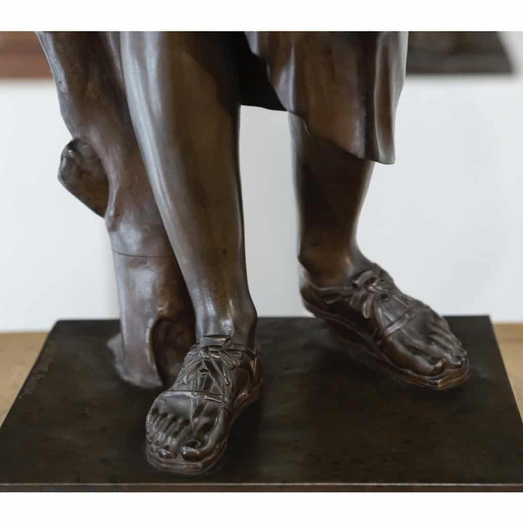 Sculpture – Diane De Gabies , Ferdinand Barbedienne Fondeur – Bronze 13