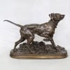 Sculpture – Chien Braque Marly , Pierre – Jules Mêne (1810-1879) – Bronze 11