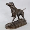 Sculpture – Chien Braque Marly , Pierre – Jules Mêne (1810-1879) – Bronze 15