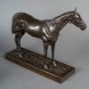 Sculpture – Cheval De Course , Henri De Vains (1851-1909) – Bronze 18