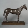 Sculpture – Cheval De Course , Henri De Vains (1851-1909) – Bronze 19