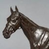 Sculpture – Cheval De Course , Henri De Vains (1851-1909) – Bronze 20
