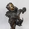 Sculpture – L ‘ Enfant Au Coq , Adriano CECIONI (1838-1886) – Bronze 15