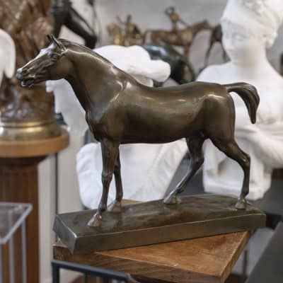 Sculpture – Le Cheval Libre , Alfredo Biagini (1886 – 1952) – Bronze