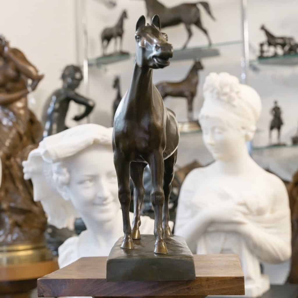 Sculpture – The Free Horse, Alfredo Biagini (1886 – 1952) – Bronze 6