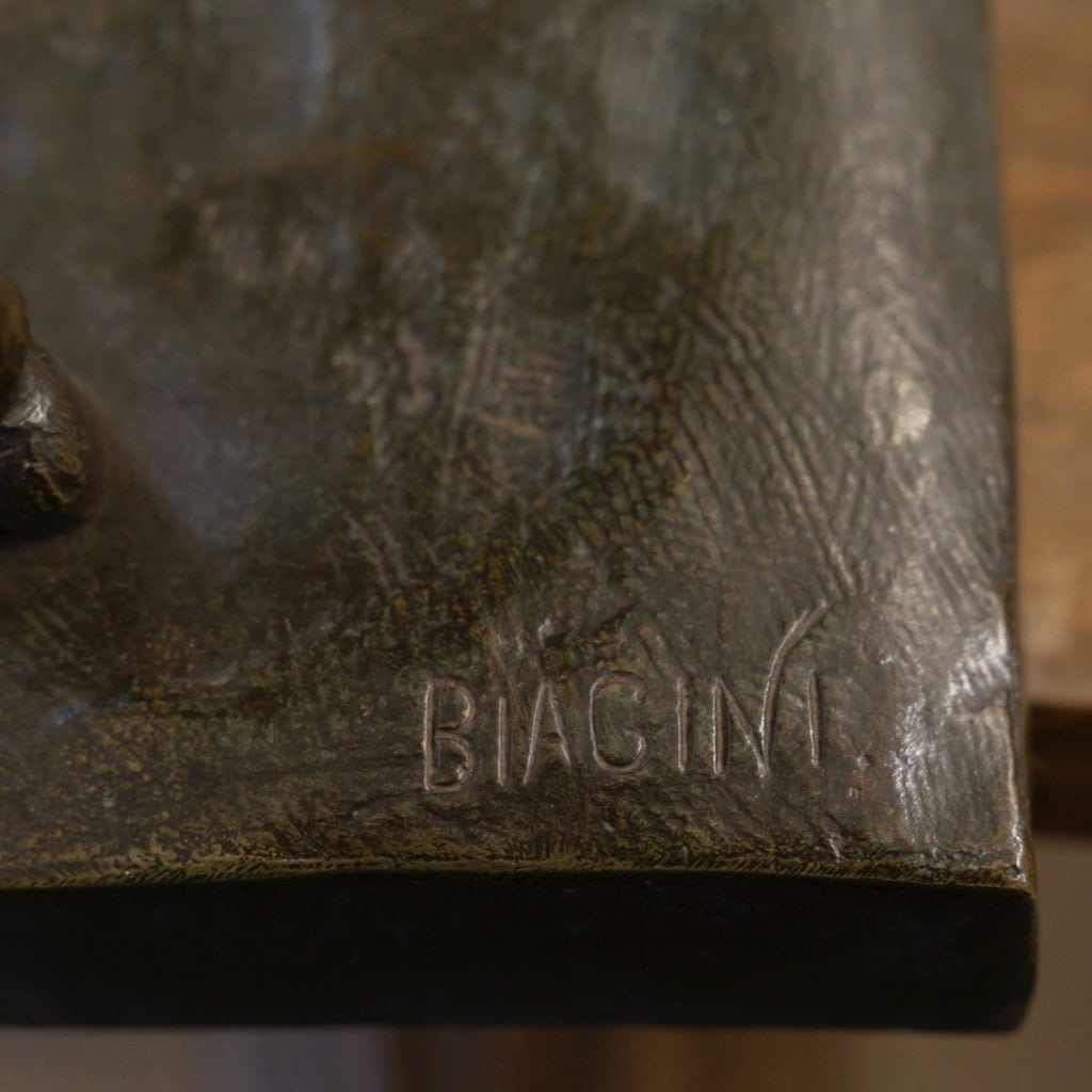 Sculpture – The Free Horse, Alfredo Biagini (1886 – 1952) – Bronze 10