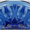1930 René Lalique – Coupe Plat Anges Verre Bleu Saphir 10