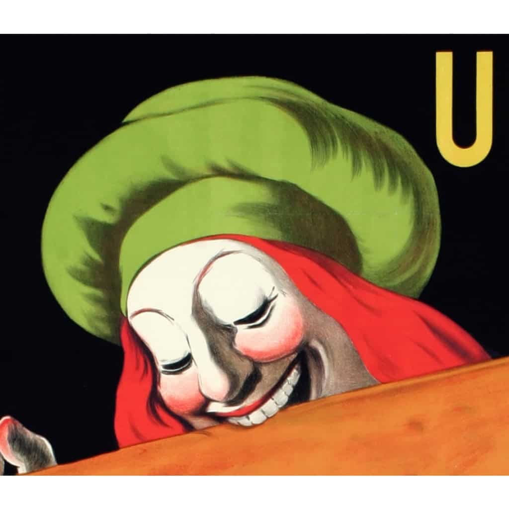 Affiche Originale, Leonetto Cappiello, Biscotines Union, Biscuits, Biscuiterie, Biscotte, Boulangerie, Beurre, Pain, Alimentation, Nourriture, Cuisine, Roubaix, 1906 6