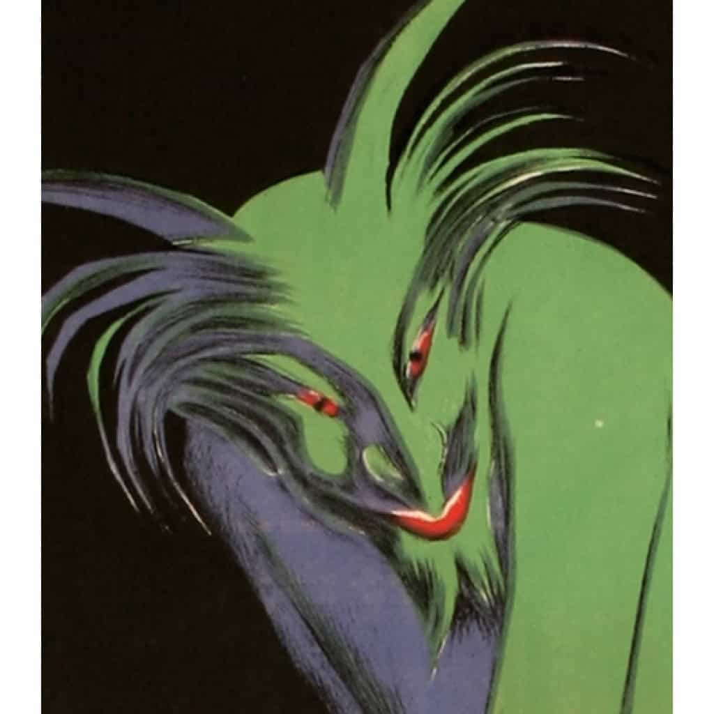 Affiche Originale, Leonetto Cappiello, Maurin Quina, Alcool, Apéritif, Liqueur, Spiritueux, Boisson, Bouteille, Le Puy en Velay, Diable Vert, Démon, Quinquina, Cerise Noire, 1906 5