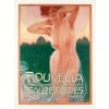 Affiche Art Nouveau Originale, Leopoldo Metlicovitz, Flouvella, Sauzé Frères, Parfum, Parfumeur, Eau de Cologne, Eau de Toilette, Cosmétique, Senteur, Odeur, Arôme, Femme, Robe, Rose, Voile, Nu c.1910 9