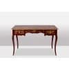 Bureau plat de style Louis XV à décor de scènes lacustres. Circa 1800. LS60861809U 22