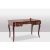 Bureau plat de style Louis XV à décor de scènes lacustres. Circa 1800. LS60861809U 23