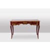 Bureau plat de style Louis XV à décor de scènes lacustres. Circa 1800. LS60861809U 25