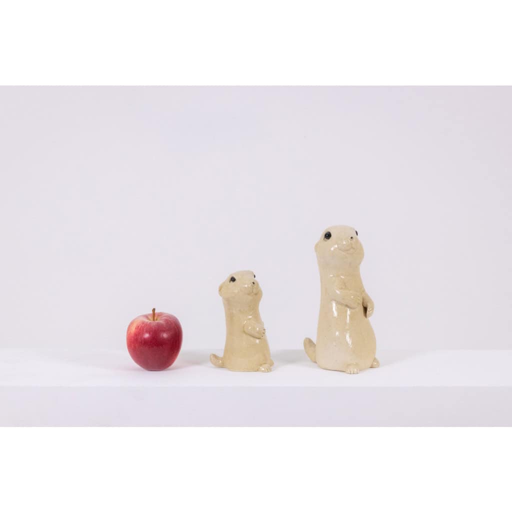 Valérie Courtet. Chien de prairie. Travail contemporain. LS5082 4