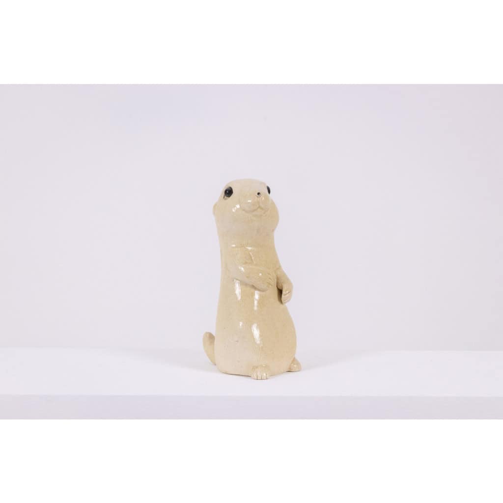 Valérie Courtet. Chien de prairie. Travail contemporain. LS5082 5