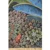 Toile peinte représentant un toucan sur un fond stylisé. Contemporain. LS6137458J 10