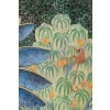 Toile peinte représentant des singes sur un arbre fruitier. Contemporain.LS6136459I 11