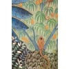 Toile peinte représentant des singes sur un arbre fruitier. Contemporain.LS6136459I 12
