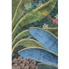 Toile peinte représentant un toucan sur un fond stylisé. Contemporain. LS6137458J 13