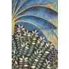 Toile peinte représentant des singes sur un arbre fruitier. Contemporain.LS6136459I 13