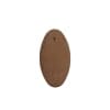 Miroir de forme ovale serti d’une baguette de laiton doré. Années 1970. LS6260509U 10