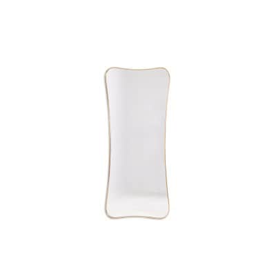 Miroir serti d’une baguette en laiton doré. Années 1970. LS6259459H