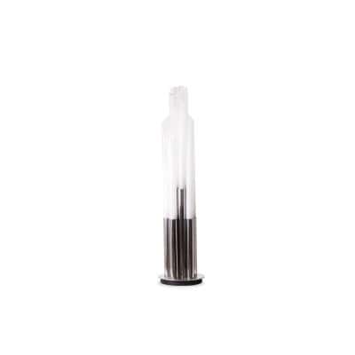 Lampe de pied ou lampadaire « Orgue » en verre opalescent. Circa 1970.LS6363889F