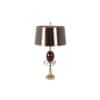Maison Charles. Lampe « Oeuf » en résine fractale et bronze. Circa 1970. LS6366908Y 13