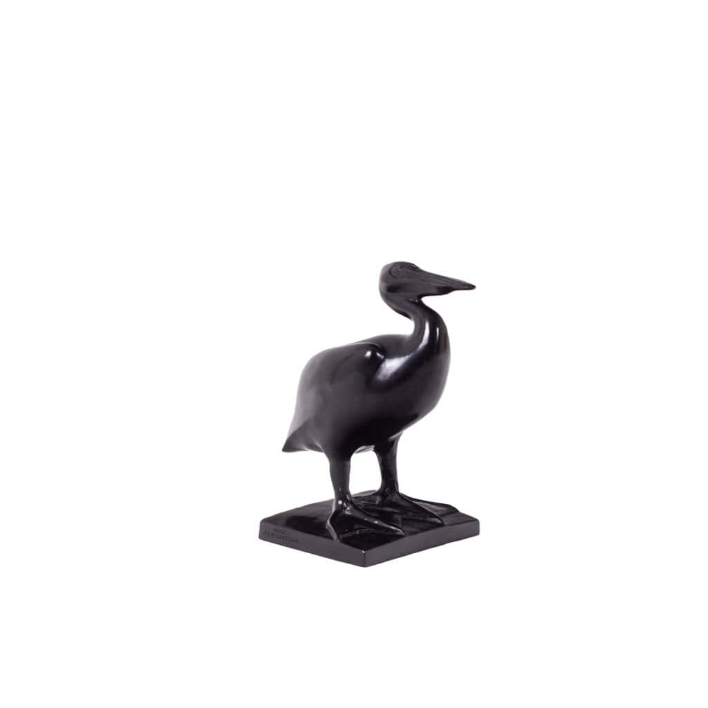 François Pompon. « Pélican », bronze, tirage de 2006. LS63932167Y 3