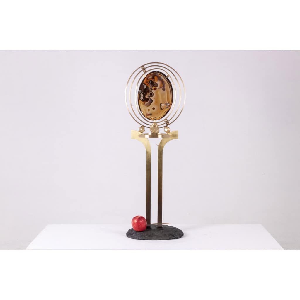 Armillary lamp model "Delamarche". Work of art craftsmanship. LS63813309M 4
