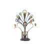Lampe-sculpture avec des agates. Travail d’artisan d’art. LS63804009M 20
