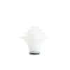 Lampe « pétales » en verre opalescent blanc et bleuté. 21e siècle.LS6409759B 11