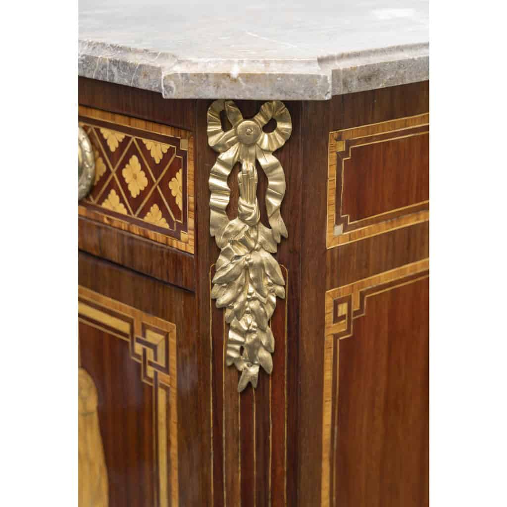 Secrétaire LXVI En Marqueterie Du 18ème Siècle. 7