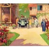 Affiche Tourisme Originale, Alo, Pont-Audemer, Auberge du Vieux Puits, Voyage, Transport, Normandie, Petite Venise, Automobile, Colombages, 1922 11