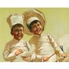 Affiche Art Nouveau Originale, Macaroni et Vermicelle, Rivoire et Carret, Pâtes, Spaghetti, Cuisine, Alimentation, Nourriture, Restaurant, Chef, Marmite, Casserole, Poêle, Lyon c.1900 12